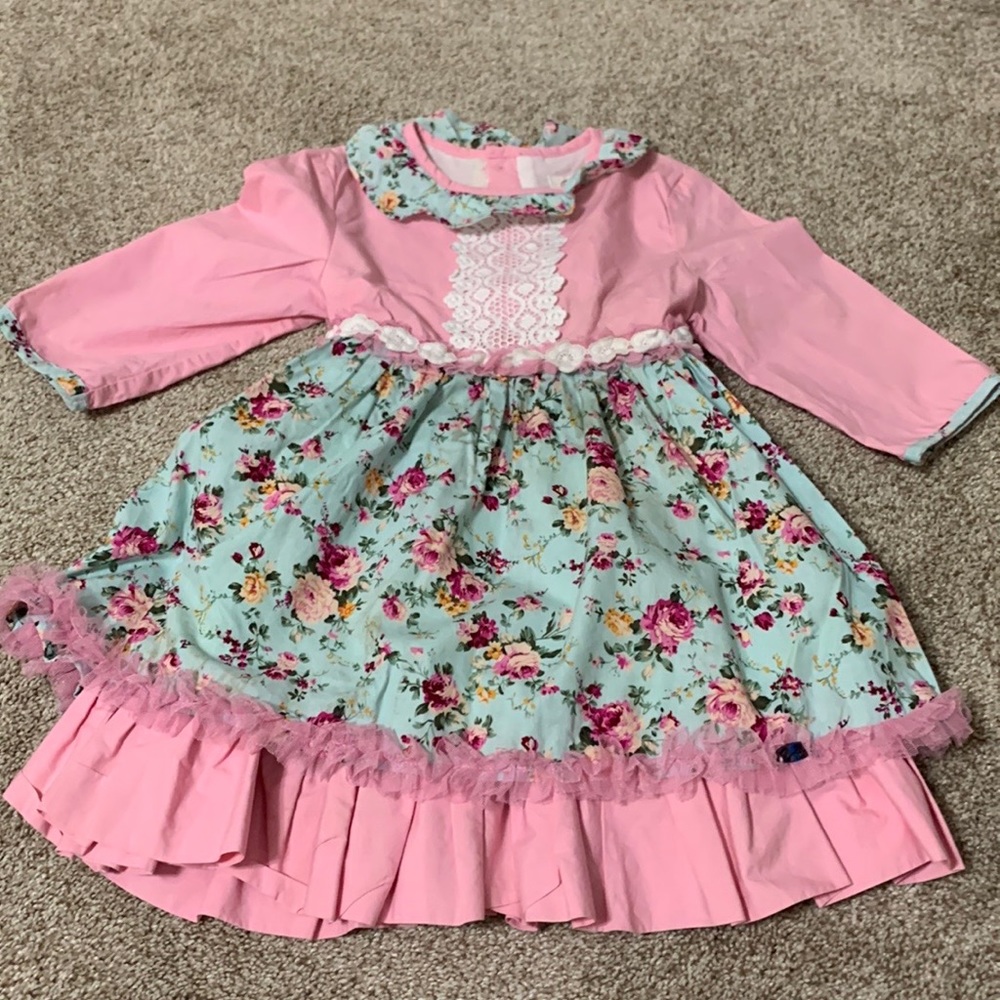 Pettigirl size 5 floral girl’s dress!